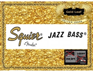 Squier Jazz Bass Guitar Decal #65g